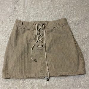 kendall& kylie tie skirt